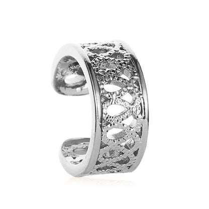 Fashion Exquisite Rhinestone Decor Ear Cuff earring for Woman Ear 2025 Summer New Arrival Christmas Jewelry Gift